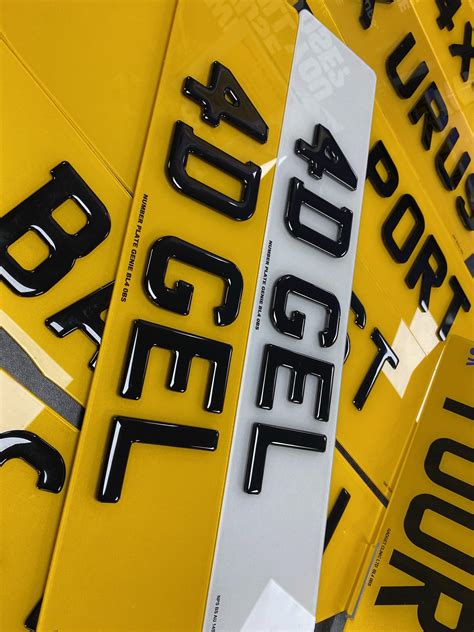 4d gel car digits|4D Number Plates & Laser Cut Reg Plate Builder .